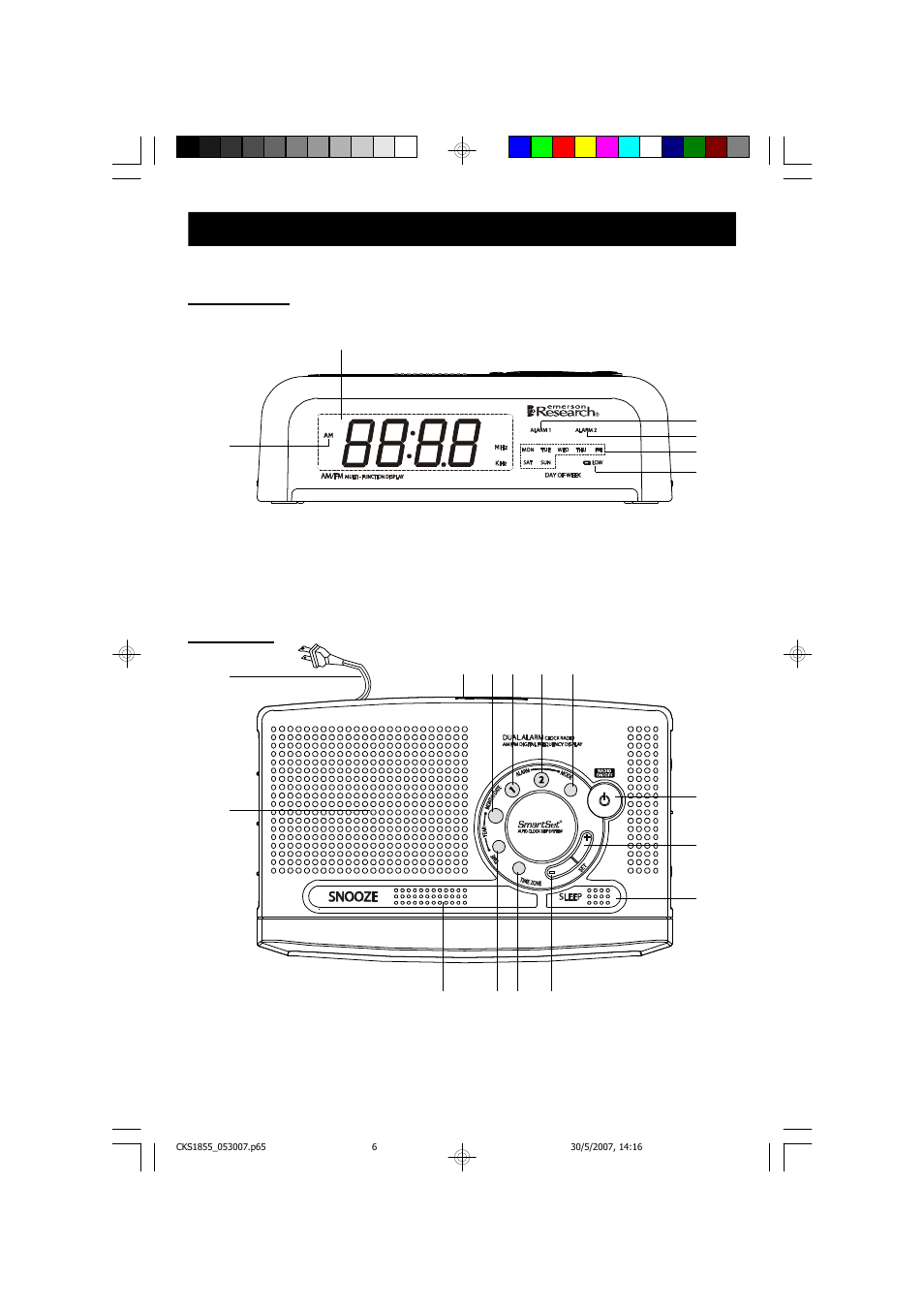 Emerson Radio CKS1855 User Manual | Page 7 / 26