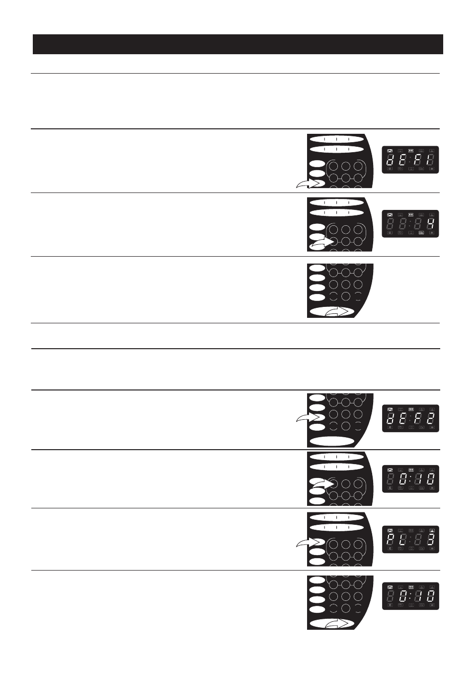 Operation(continued) | Emerson MW8998B User Manual | Page 10 / 31
