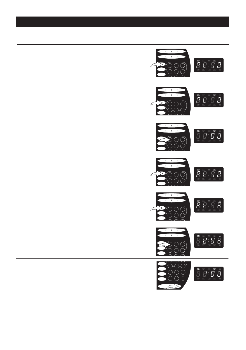 Operation(continued) | Emerson MW8998B User Manual | Page 12 / 31