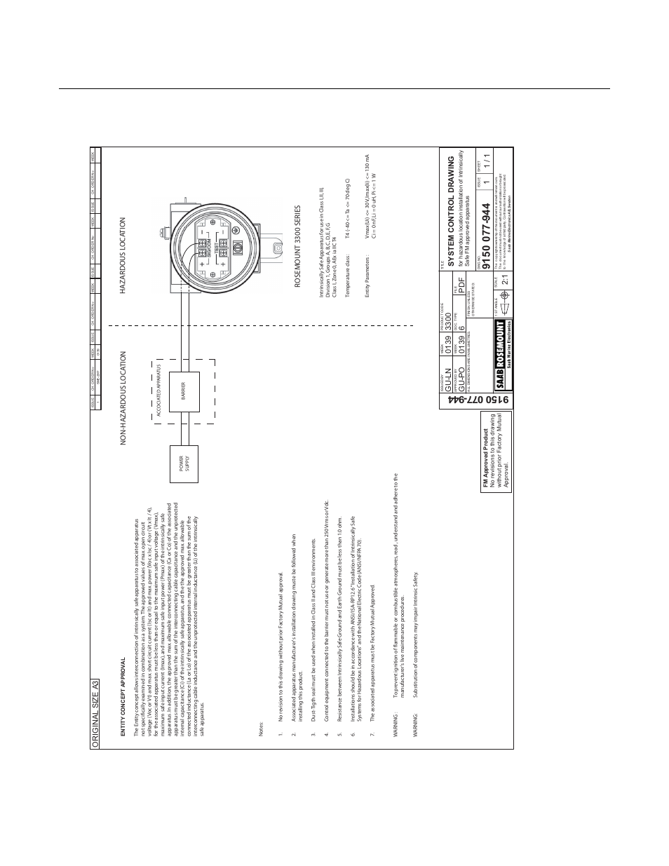 Rosemount 3300 series, Reference manual, B-12 | Emerson Guided Wave Radar Level and Interface Transmitters 3300 User Manual | Page 140 / 146