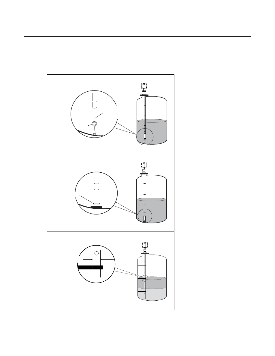 Anchoring, Anchoring -18, Rosemount 3300 series | Reference manual | Emerson Guided Wave Radar Level and Interface Transmitters 3300 User Manual | Page 42 / 146