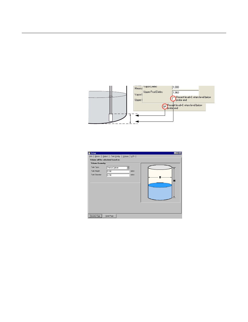 Setup - volume, Setup - volume -22, Rosemount 3300 series | Reference manual | Emerson Guided Wave Radar Level and Interface Transmitters 3300 User Manual | Page 74 / 146