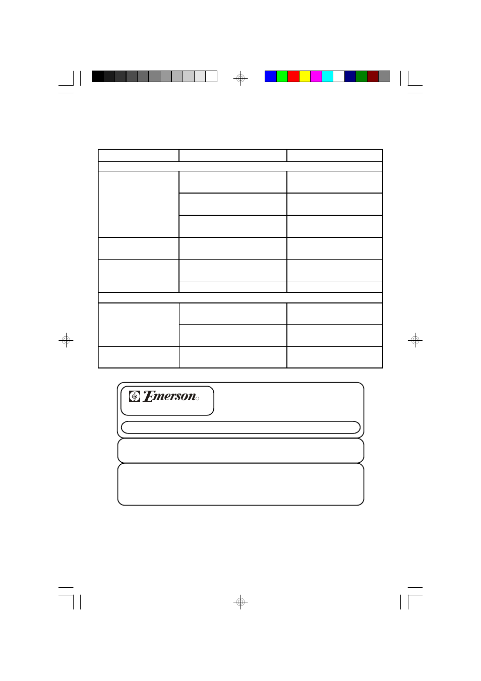 Emerson ES27 User Manual | Page 20 / 22