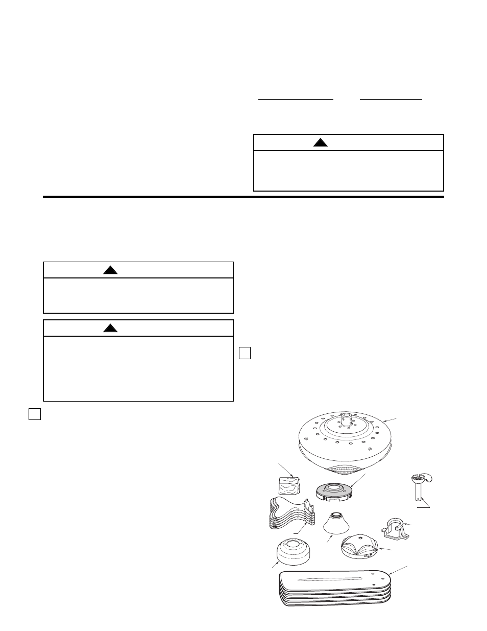 Unpacking instructions, Tools needed for assembly, Materials | Emerson CF690ORB00 User Manual | Page 3 / 12