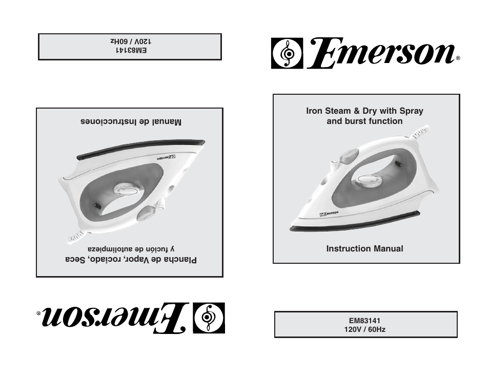 Emerson EM83141 User Manual | 6 pages