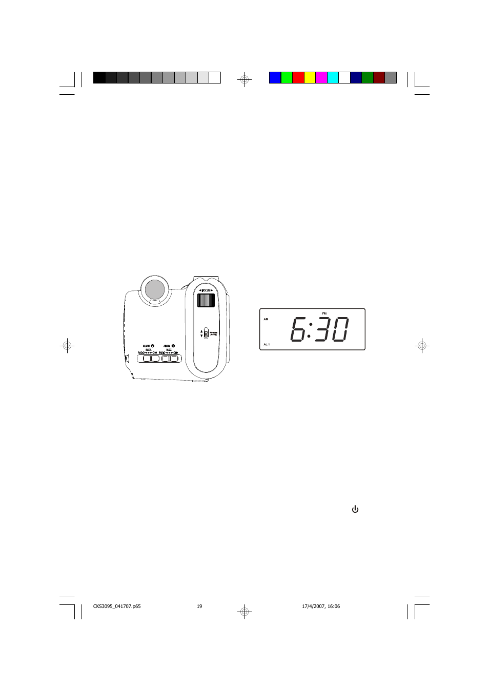 Wake to buzzer (crescendo alarm) | Emerson Radio CKS3095S User Manual | Page 20 / 36