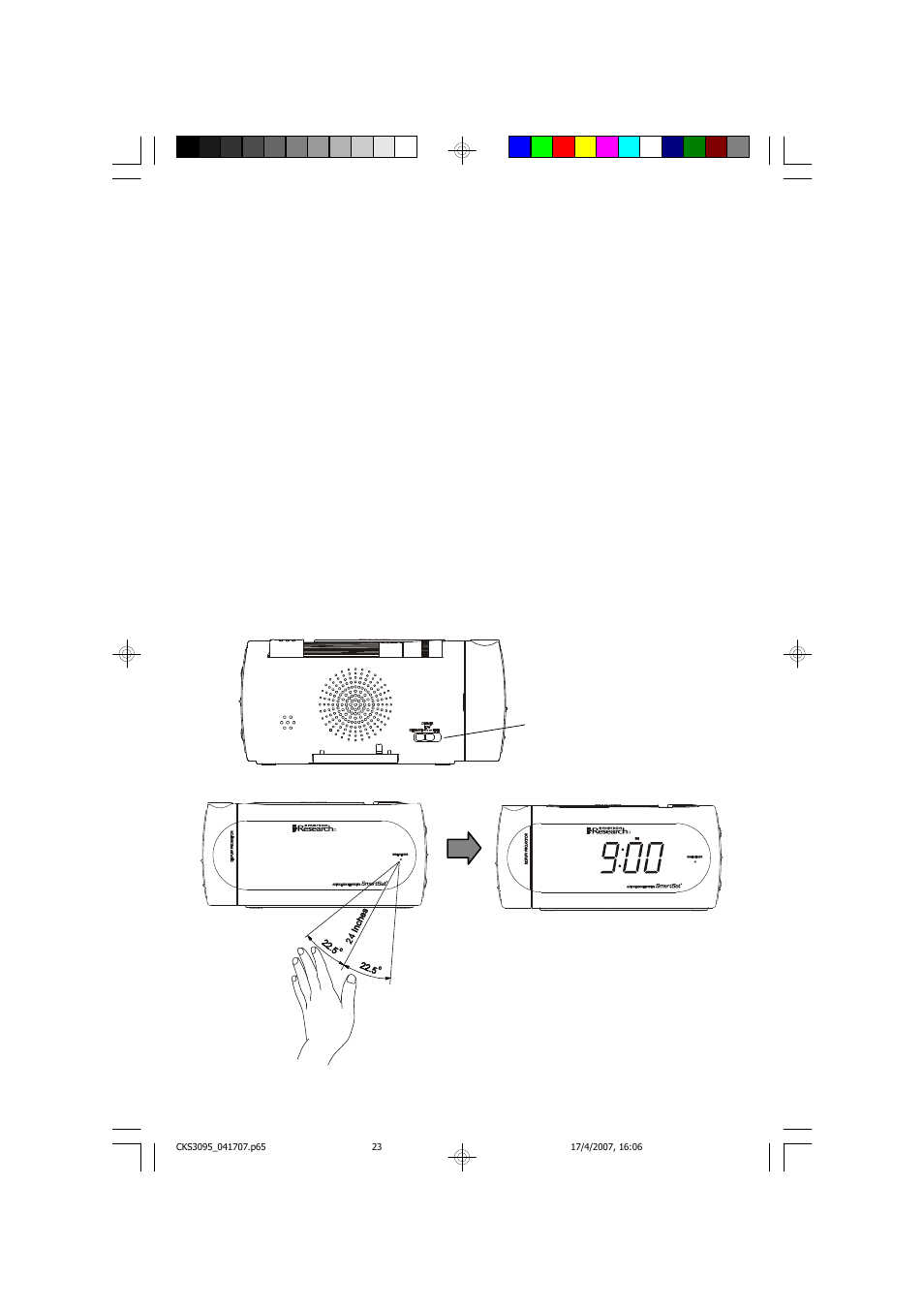 Display brightness control | Emerson Radio CKS3095S User Manual | Page 24 / 36