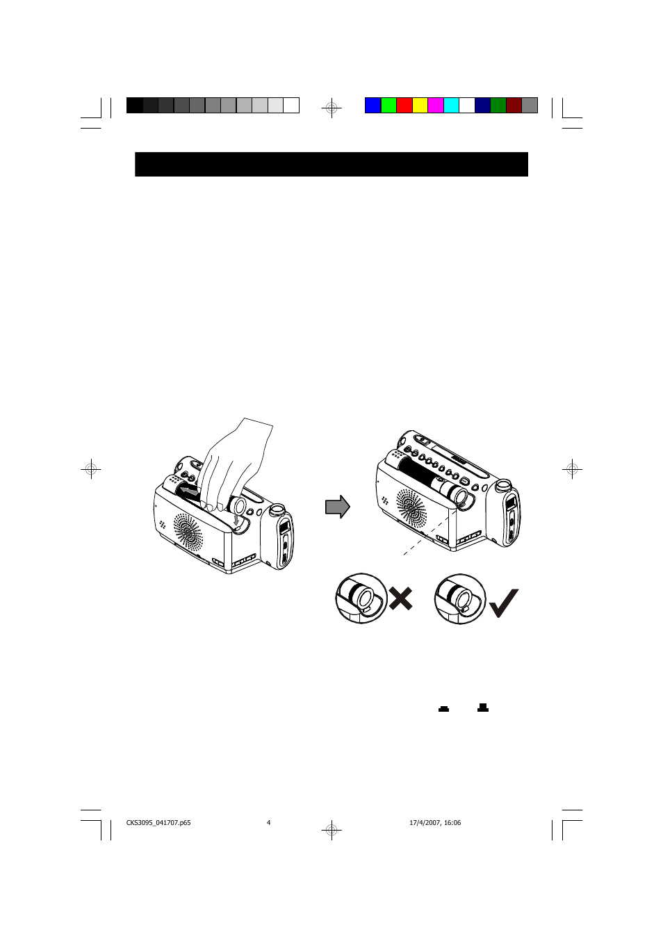 Unpacking and set up | Emerson Radio CKS3095S User Manual | Page 5 / 36