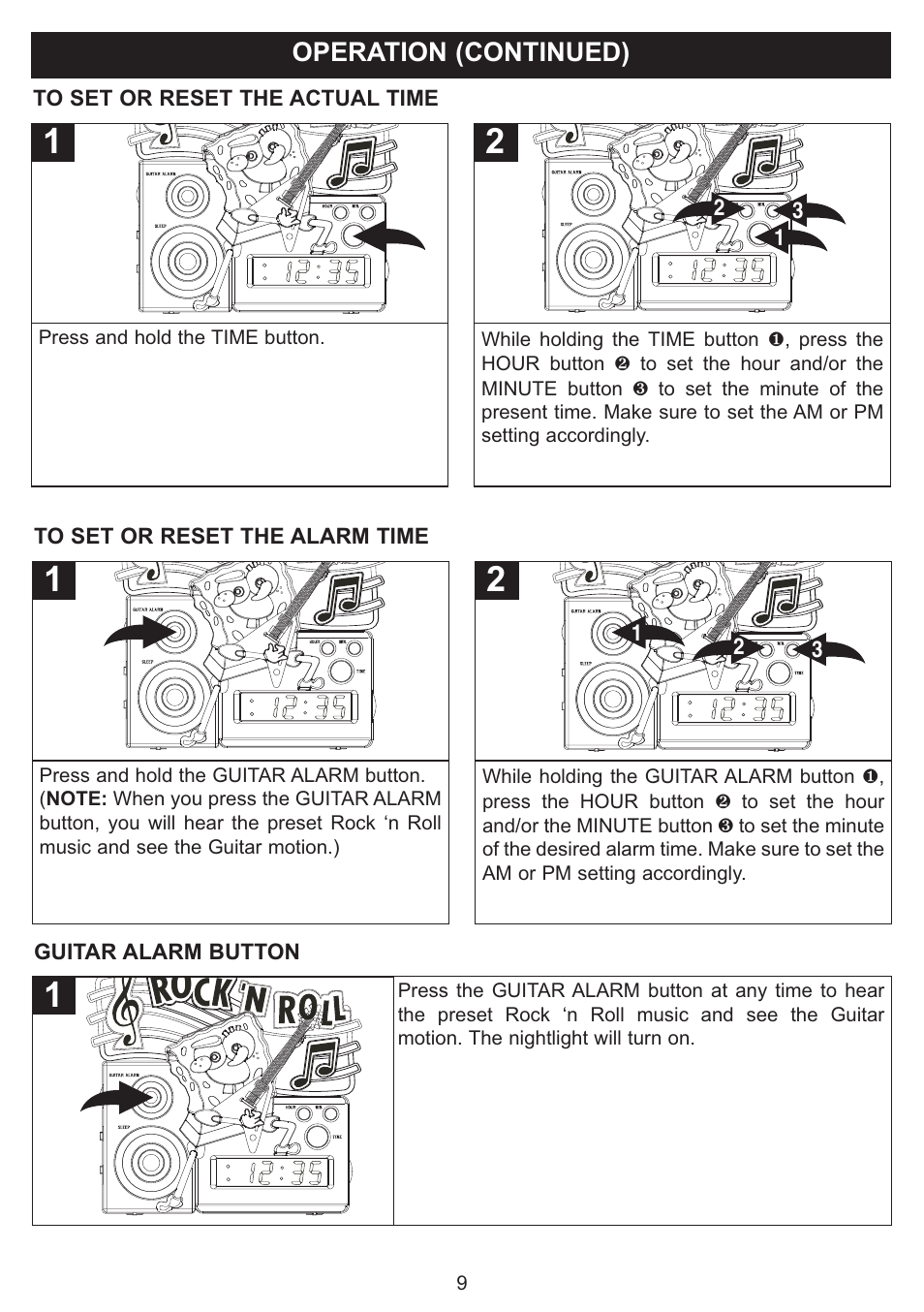 Operation (continued) | Emerson SB816 User Manual | Page 10 / 16