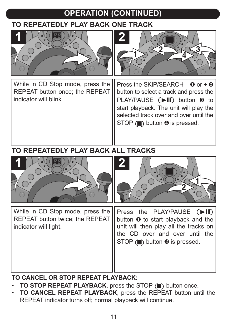 Emerson Radio Barbie BAR504 User Manual | Page 12 / 18
