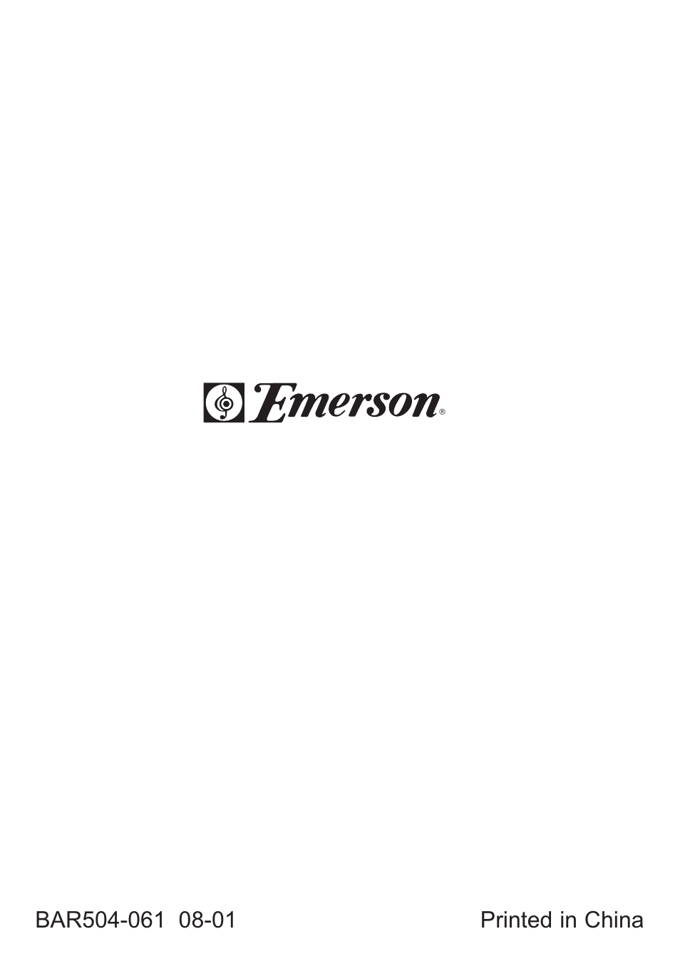 Emerson Radio Barbie BAR504 User Manual | Page 18 / 18