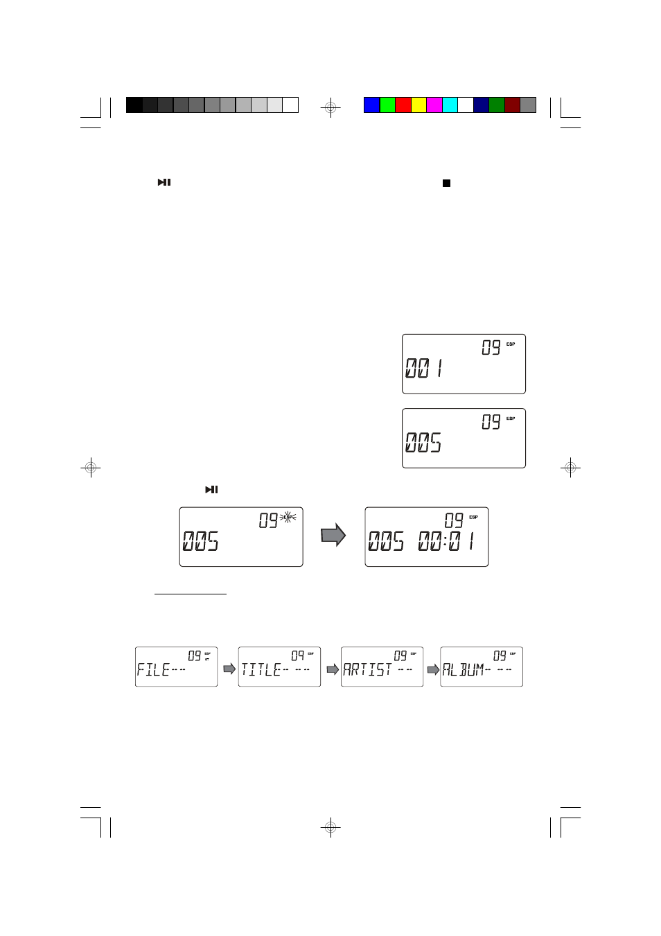 Mp3 cd playback | Emerson Radio ES299 User Manual | Page 32 / 48