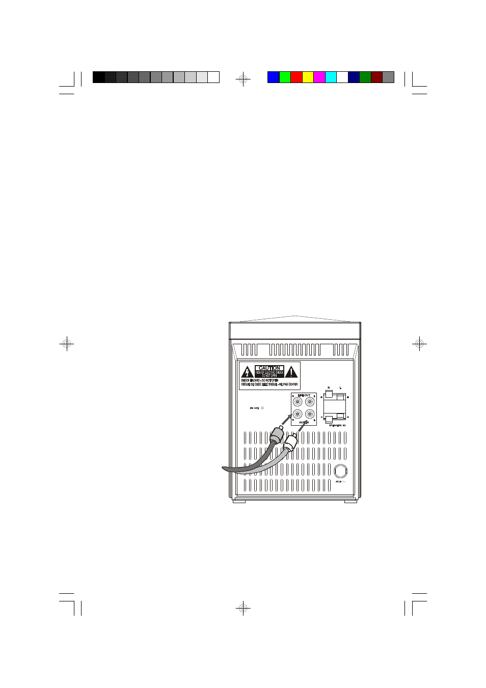 Auxiliary input jacks | Emerson Radio ES299 User Manual | Page 8 / 48