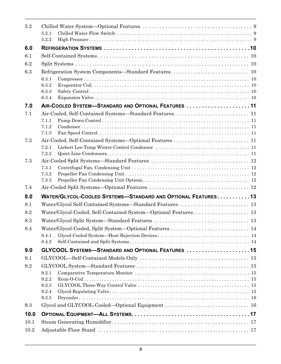 Emerson Liebert Challenger ITR User Manual | Page 4 / 74