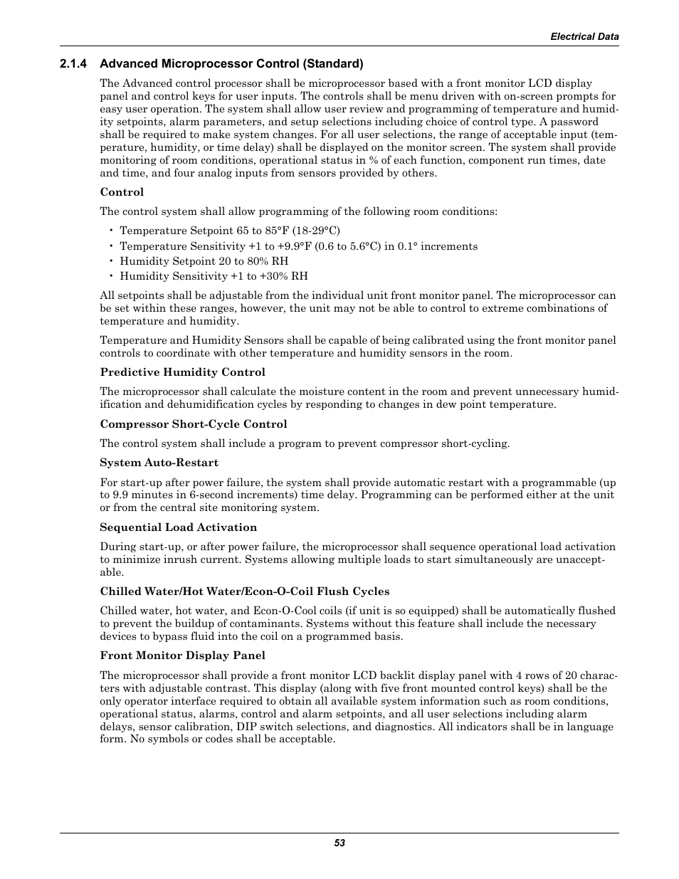 Emerson Liebert Challenger ITR User Manual | Page 61 / 74