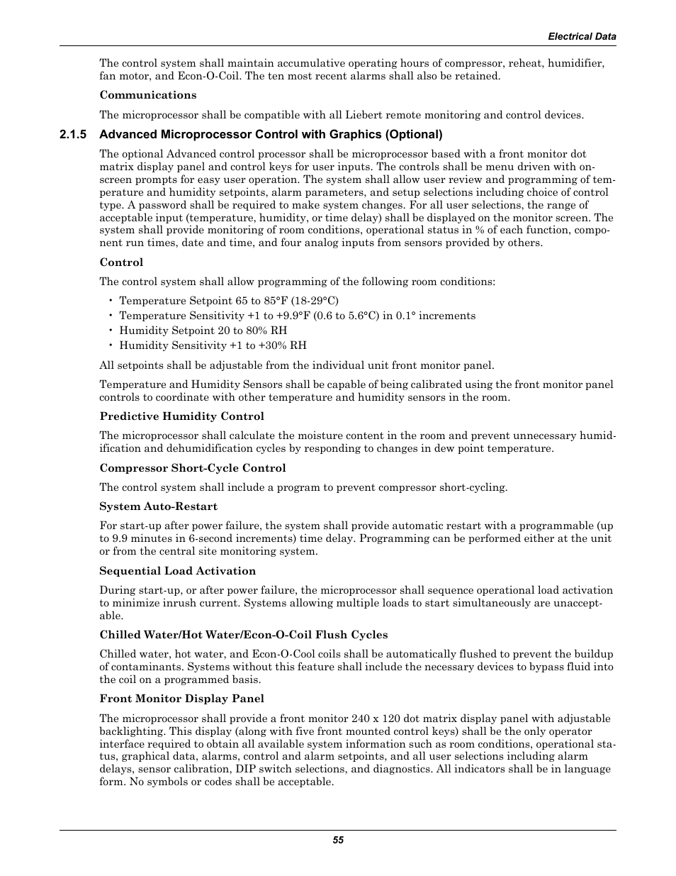 Emerson Liebert Challenger ITR User Manual | Page 63 / 74
