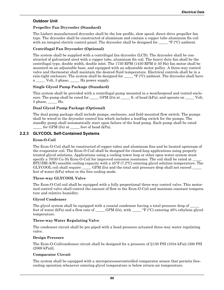 Outdoor unit | Emerson Liebert Challenger ITR User Manual | Page 68 / 74