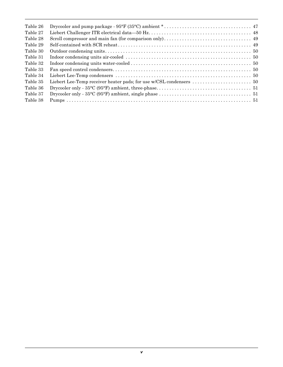 Emerson Liebert Challenger ITR User Manual | Page 7 / 74