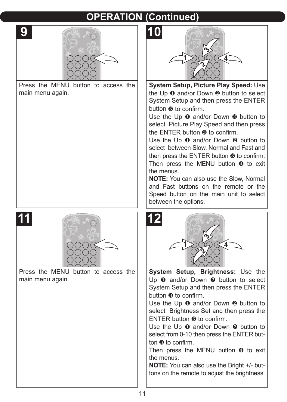 Operation (continued) | Emerson Radio Barbie BAR598 User Manual | Page 12 / 17