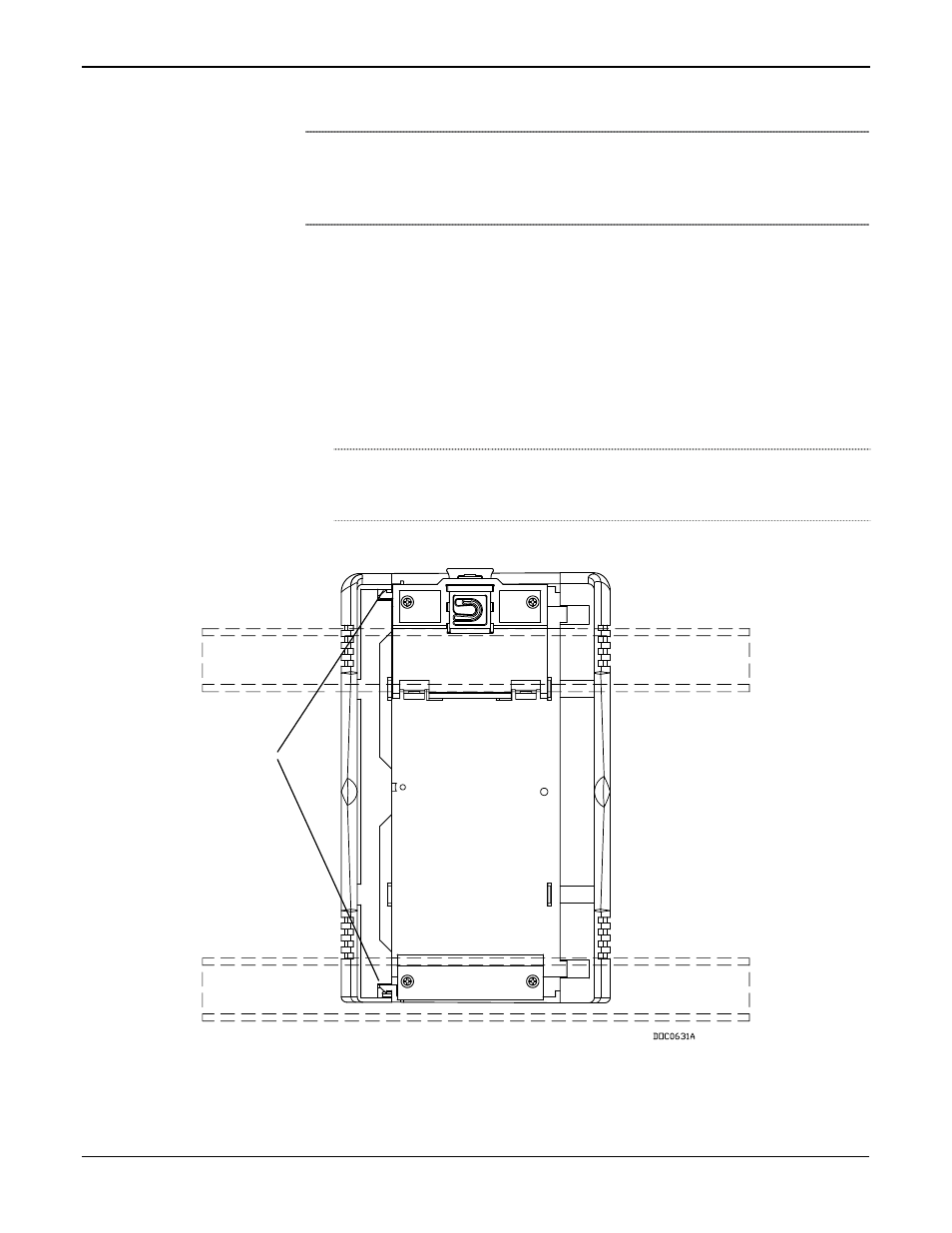 2 removing an expandable backplane | Emerson ROC827 User Manual | Page 36 / 140