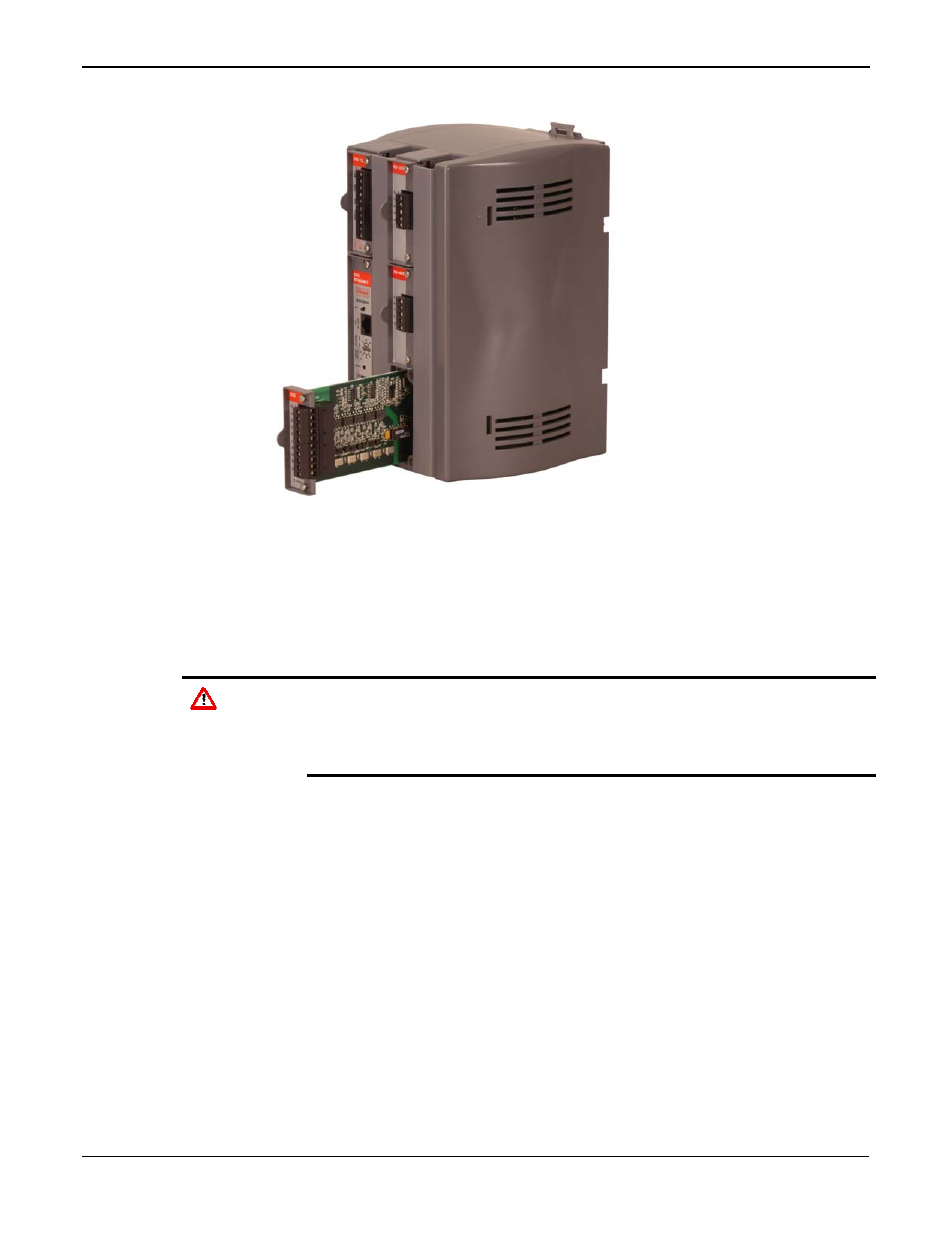 2 removing an i/o module | Emerson ROC827 User Manual | Page 75 / 140