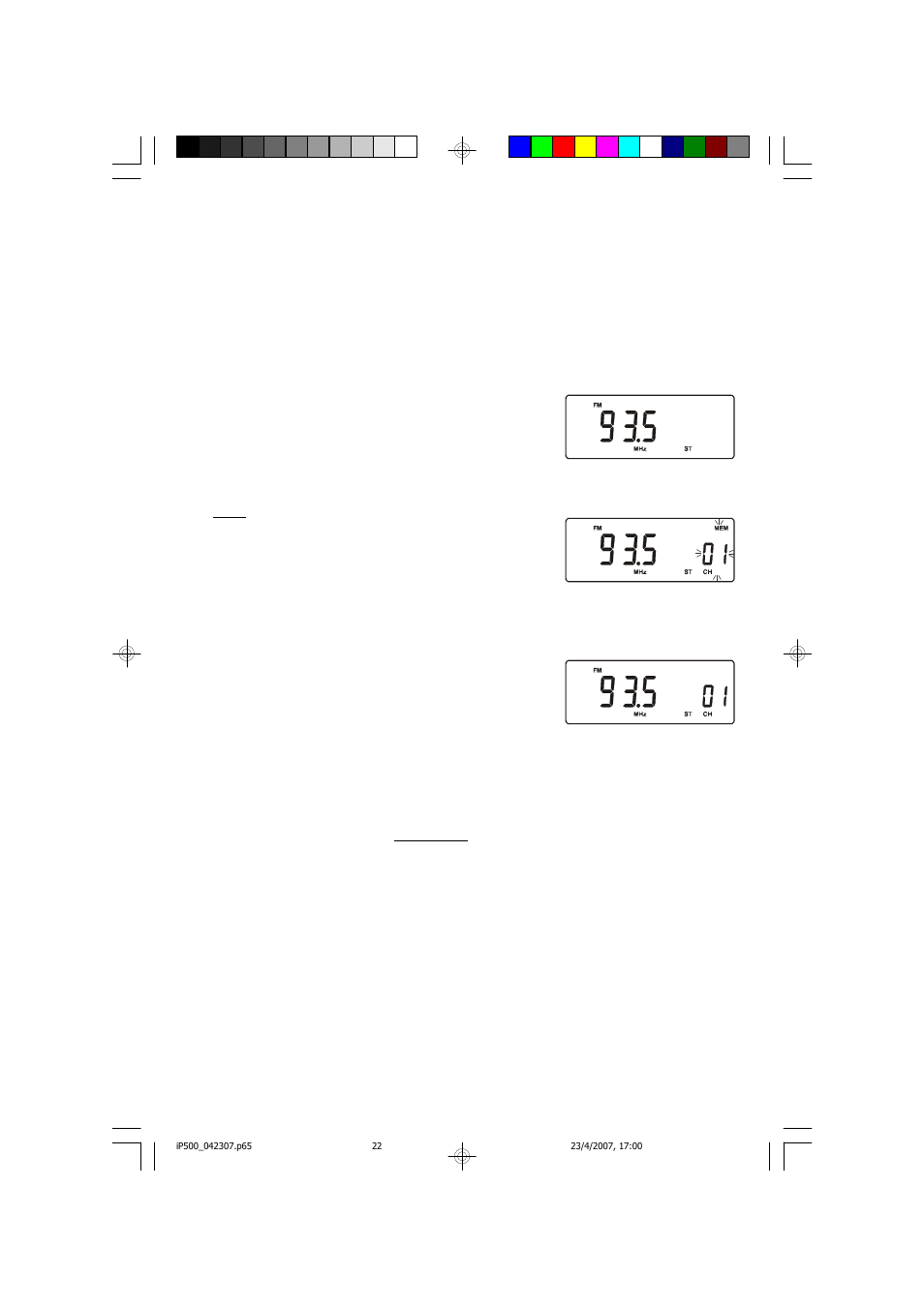 Emerson Radio iP500 User Manual | Page 23 / 44