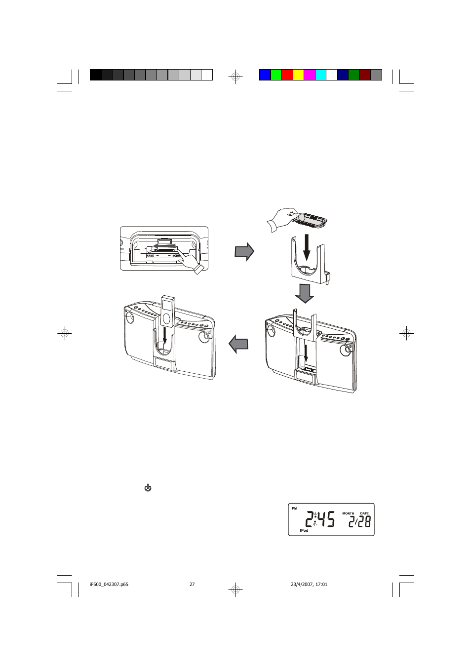 Emerson Radio iP500 User Manual | Page 28 / 44