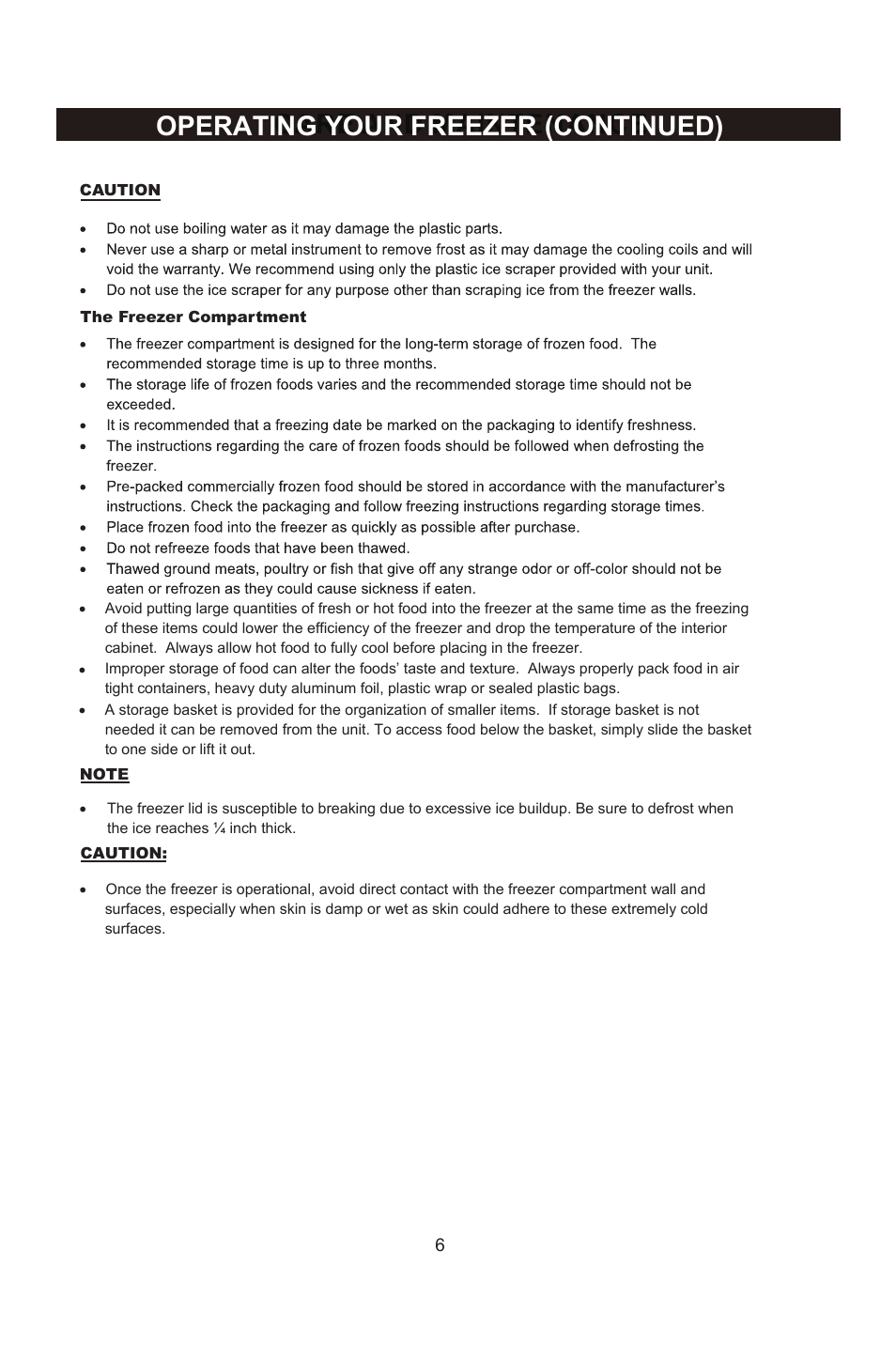 Emerson Radio CF450 User Manual | Page 7 / 13