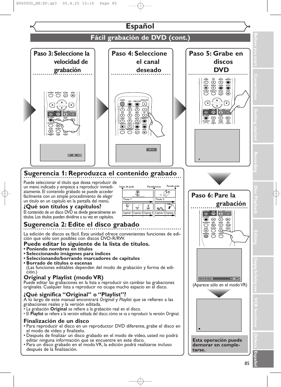 Emerson EWR20V5 User Manual | Page 87 / 90