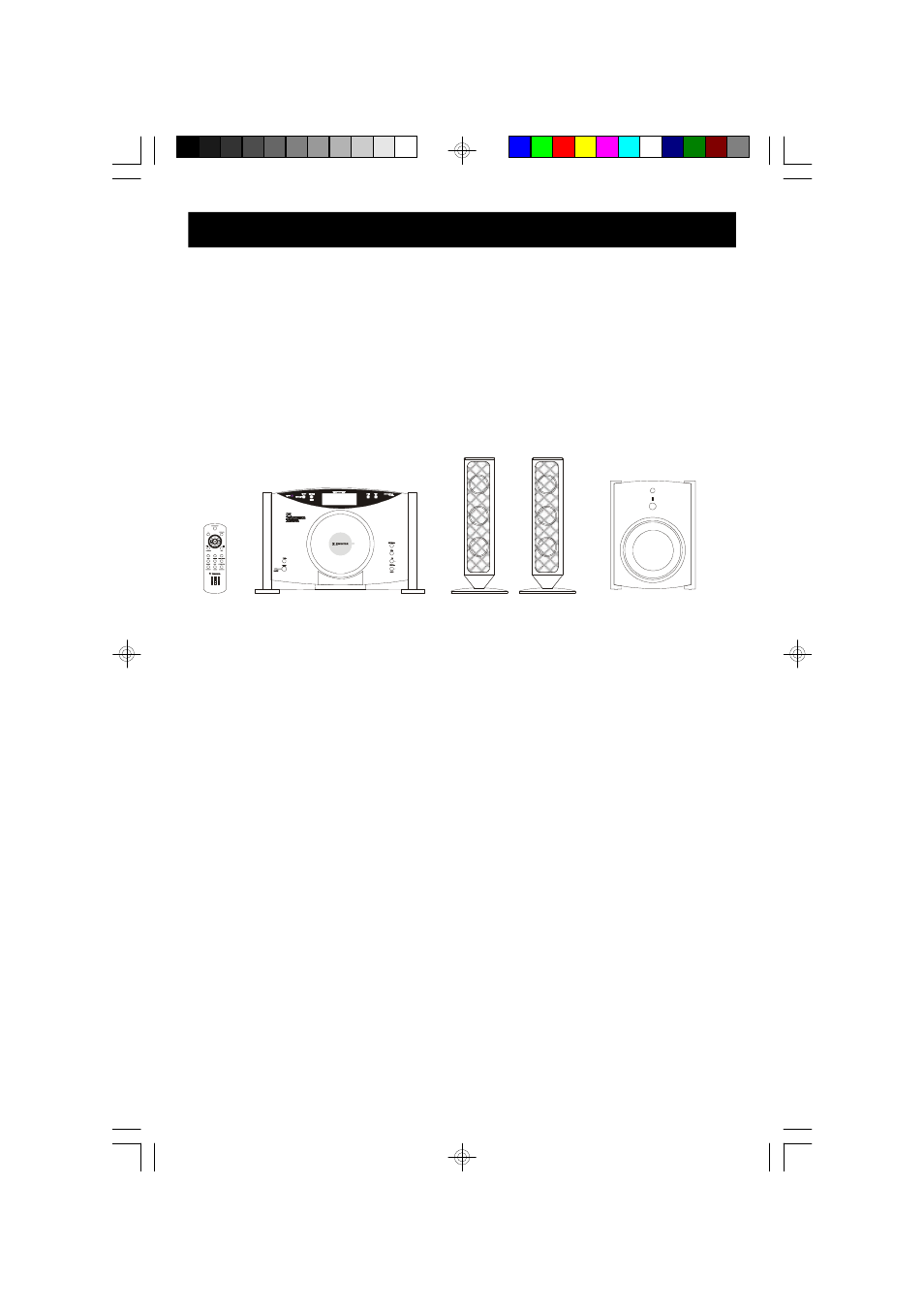 Preparation for use, Unpacking and set up | Emerson Radio ES3 User Manual | Page 5 / 40