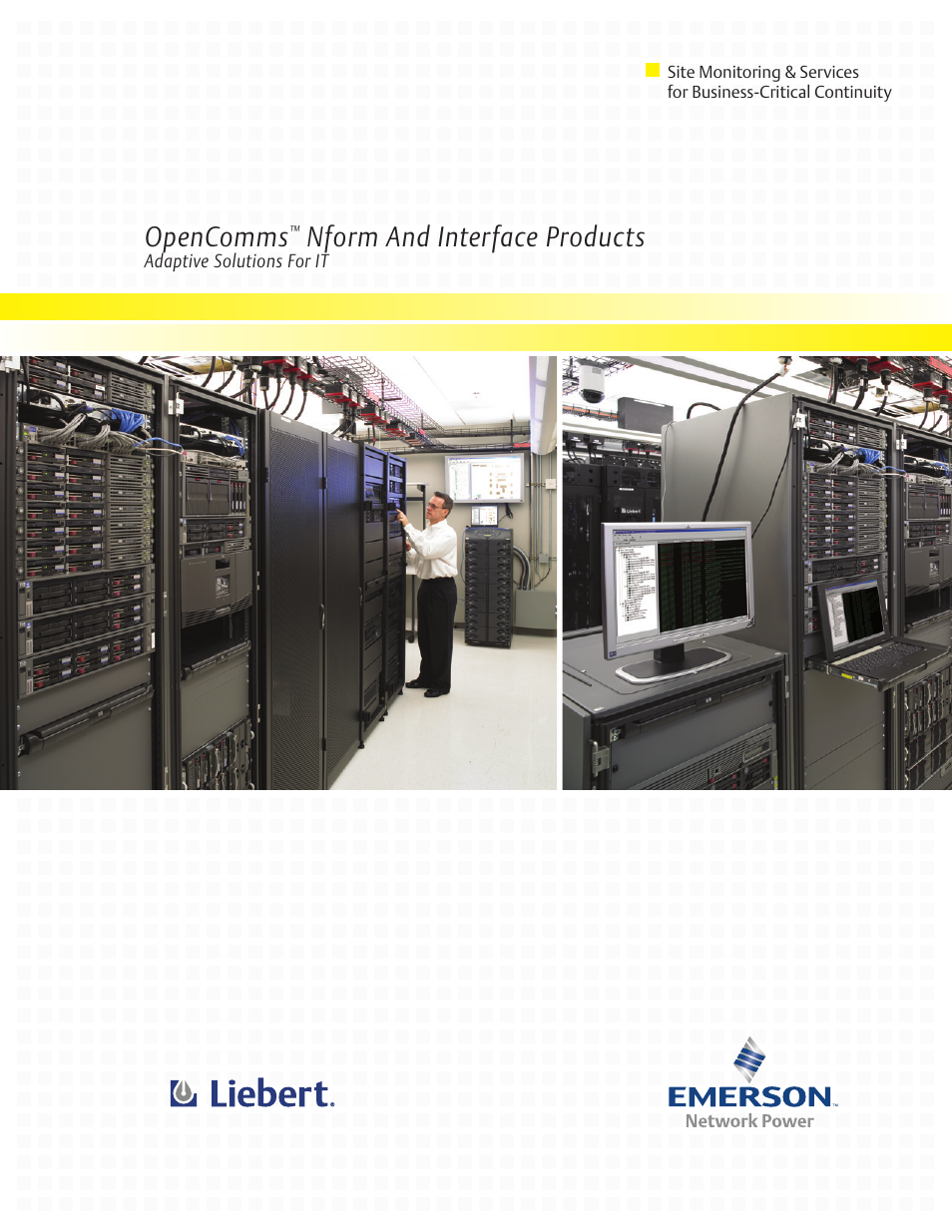 Emerson Nform And Interface Products User Manual | 16 pages