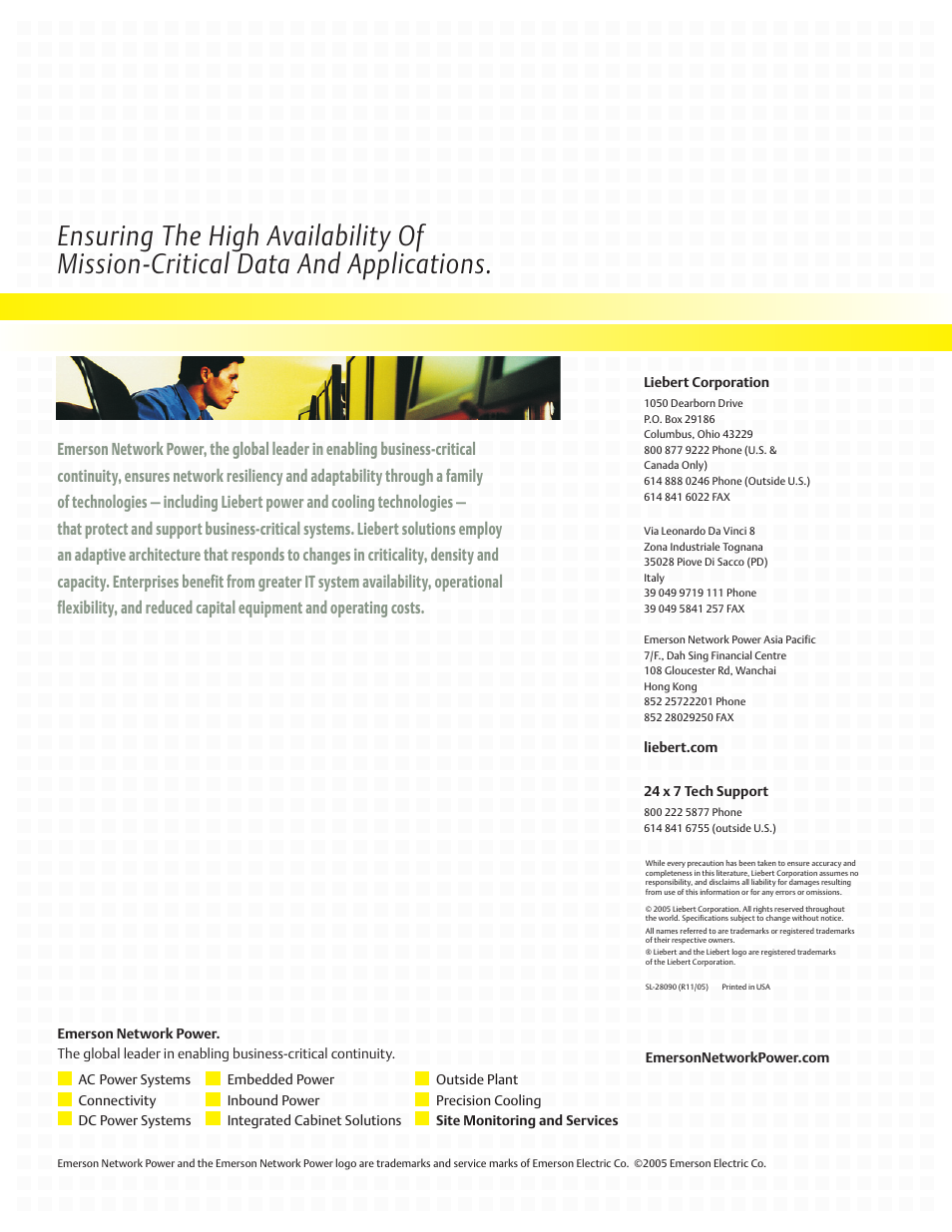 Emerson Nform And Interface Products User Manual | Page 16 / 16