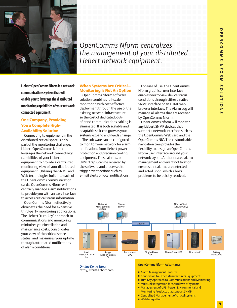 Emerson Nform And Interface Products User Manual | Page 9 / 16
