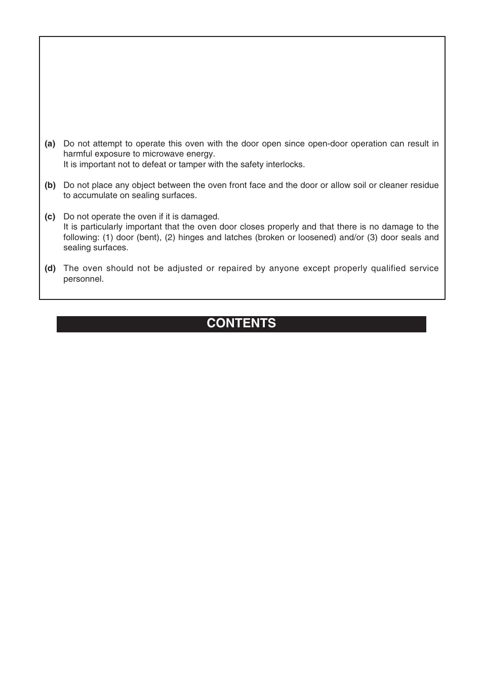 Emerson MW8991SB User Manual | Page 2 / 30