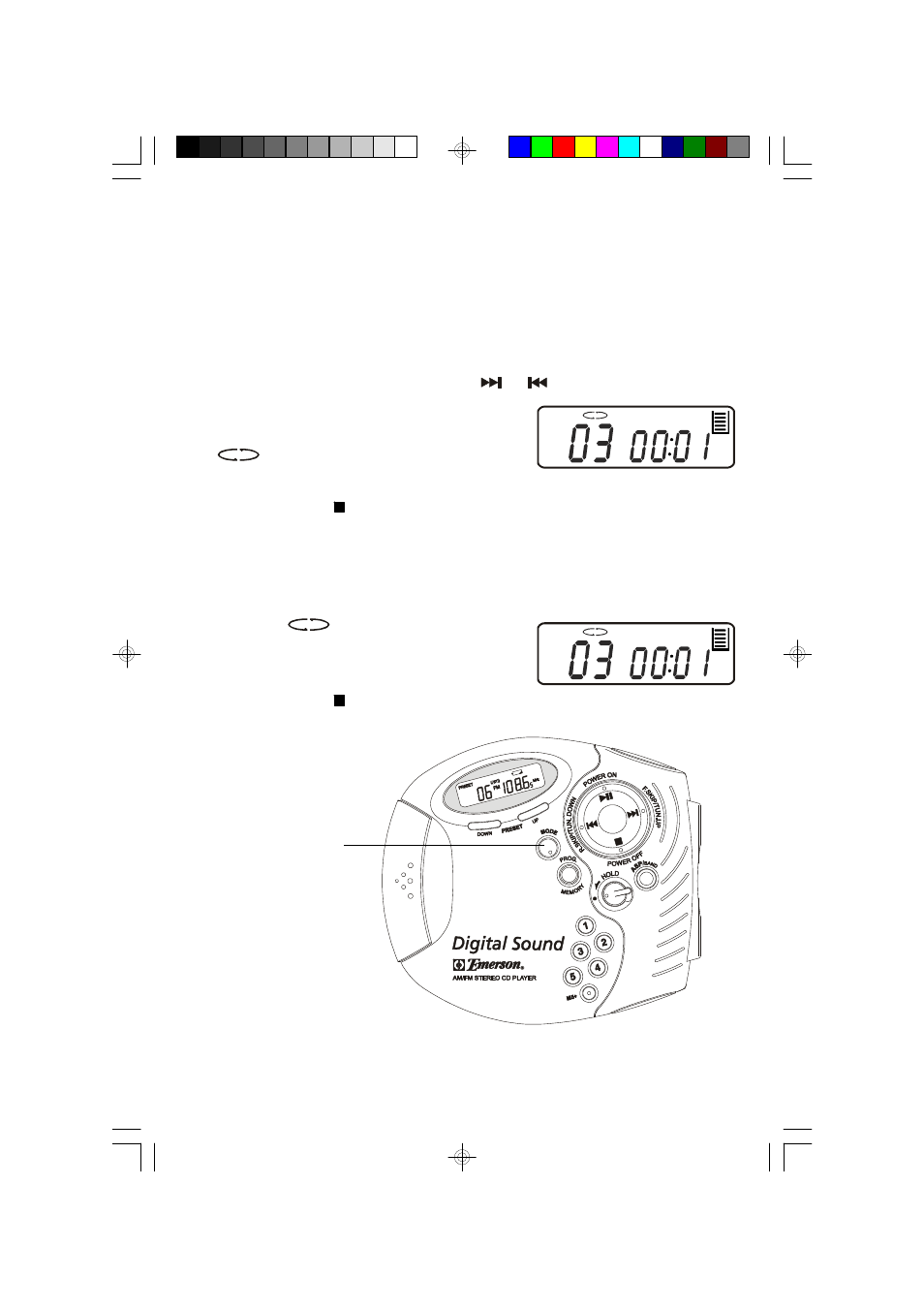 Special playback modes | Emerson Radio HD8003 User Manual | Page 14 / 23