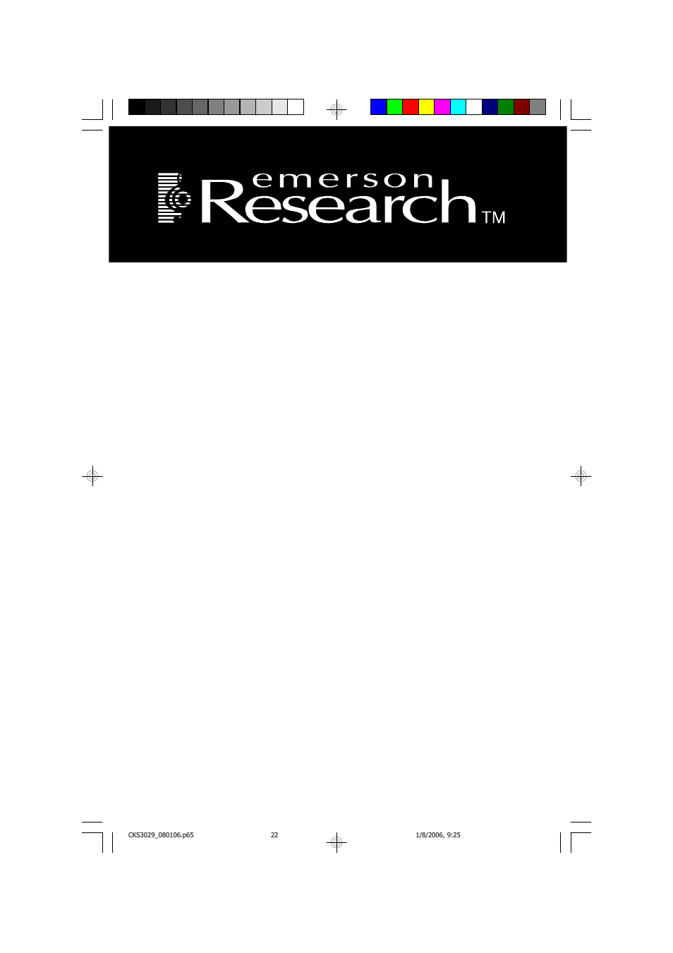 Emerson Radio CKS3029 User Manual | 22 pages