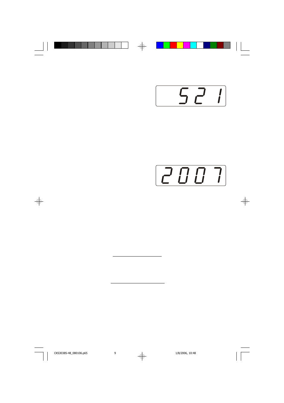Date display, Year display, Daylight saving and leap year adjustments | Emerson Radio CKS3048 User Manual | Page 10 / 22