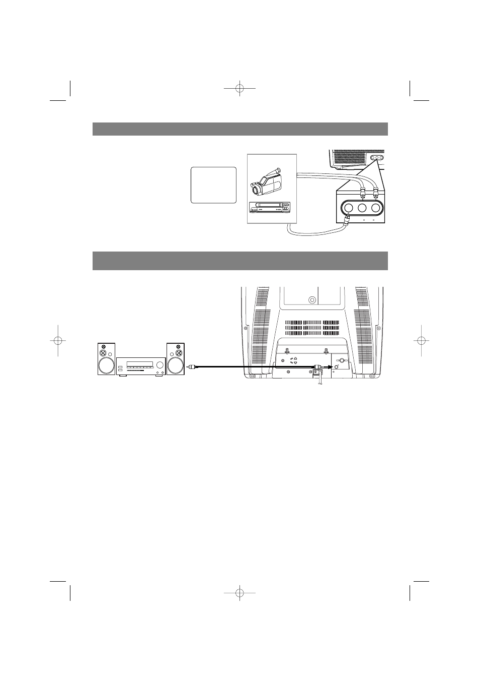 Connecting to external input jacks | Emerson EWC20D3 User Manual | Page 11 / 40