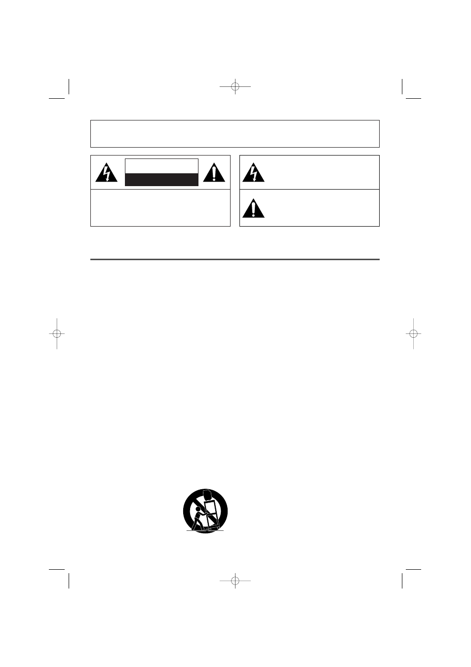 Important safeguards, Warning, Caution | Emerson EWC20D3 User Manual | Page 2 / 40