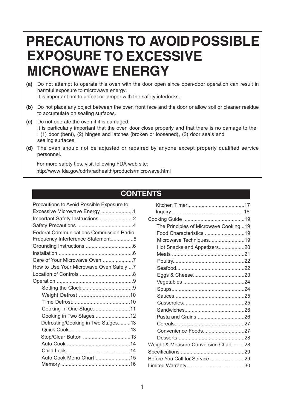 Emerson Radio MW9325SL User Manual | Page 2 / 32