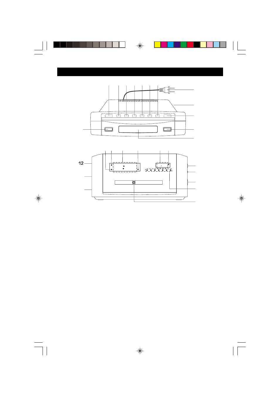 4location of controls and indicators | Emerson CKS2000N User Manual | Page 5 / 16