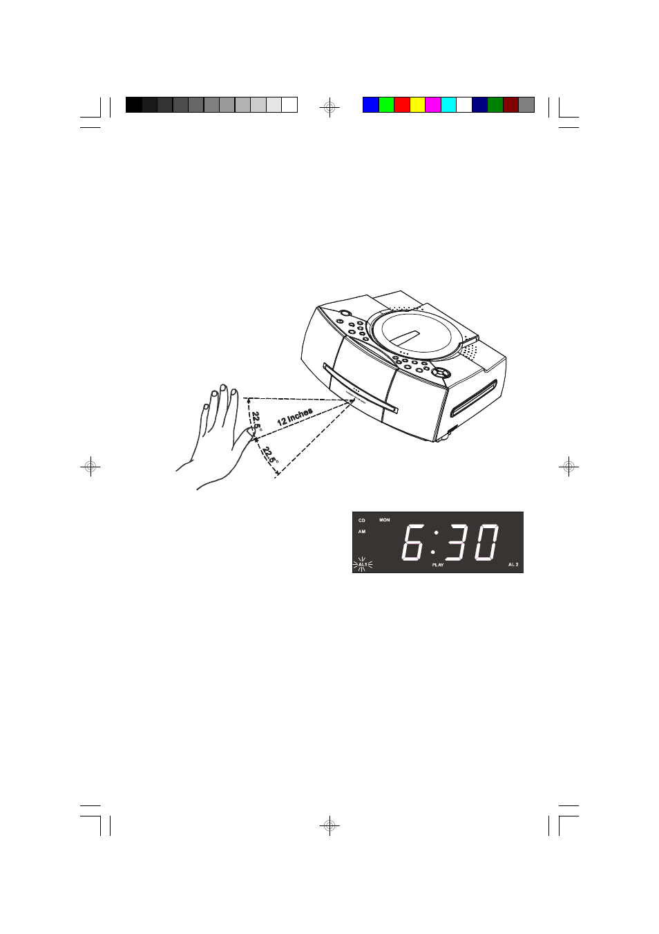 Snooze alarm / “touchless” snooze | Emerson Radio CKD5809 User Manual | Page 30 / 40