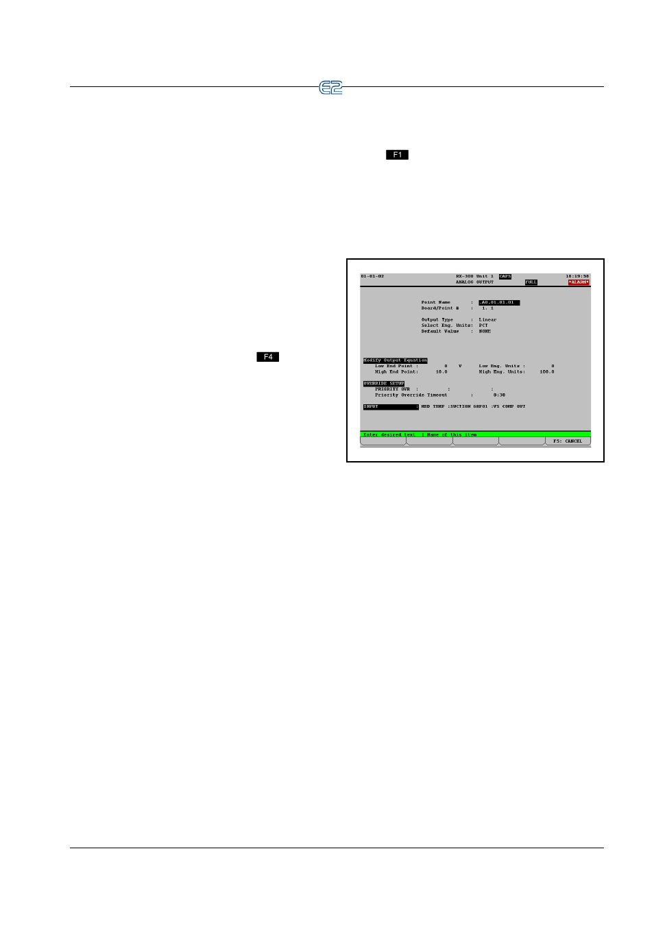 4 setting up analog outputs, 4 setting up analog outputs -13 | Emerson E2 User Manual | Page 107 / 273