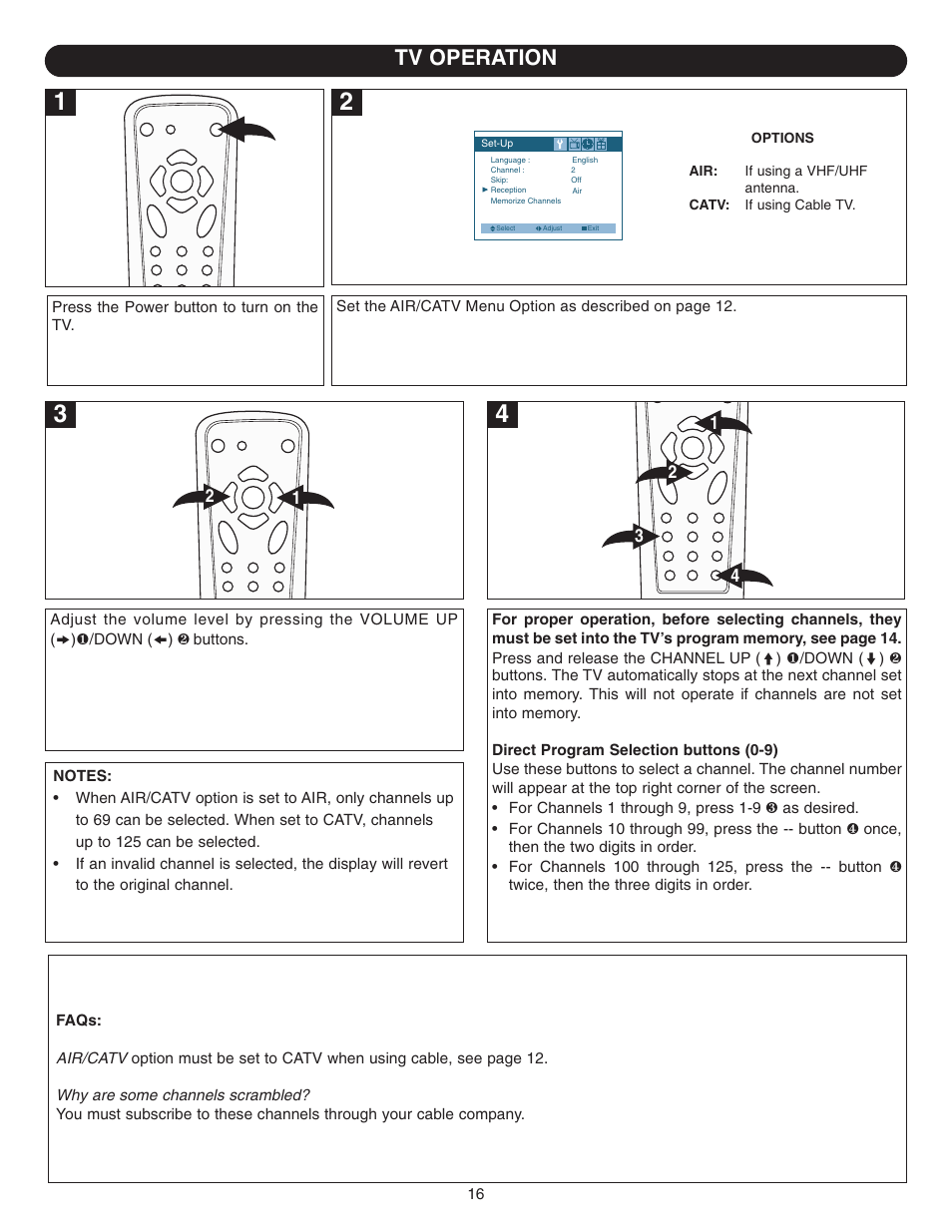 Tv operation | Emerson SB315 User Manual | Page 17 / 30