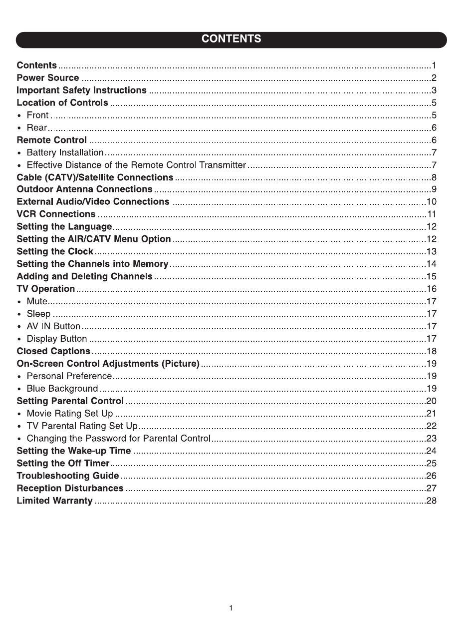 Emerson SB315 User Manual | Page 2 / 30