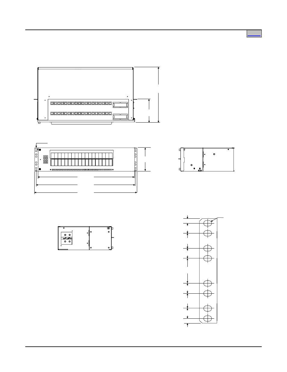Physical size information, Physical size, Information | In this d, Ded in the, Section | Emerson LXP48F1 User Manual | Page 35 / 43