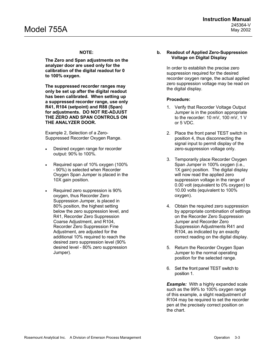 Model 755a | Emerson 755A User Manual | Page 35 / 90