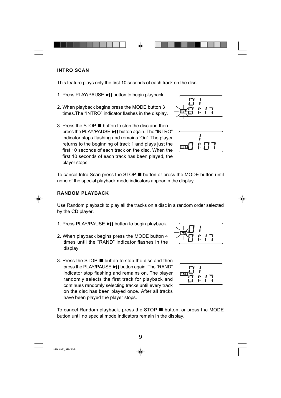 Emerson Radio HD2850 User Manual | Page 10 / 16