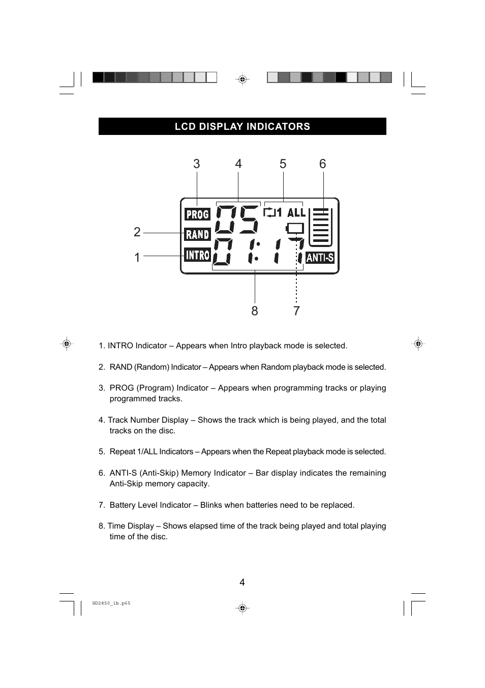 Emerson Radio HD2850 User Manual | Page 5 / 16