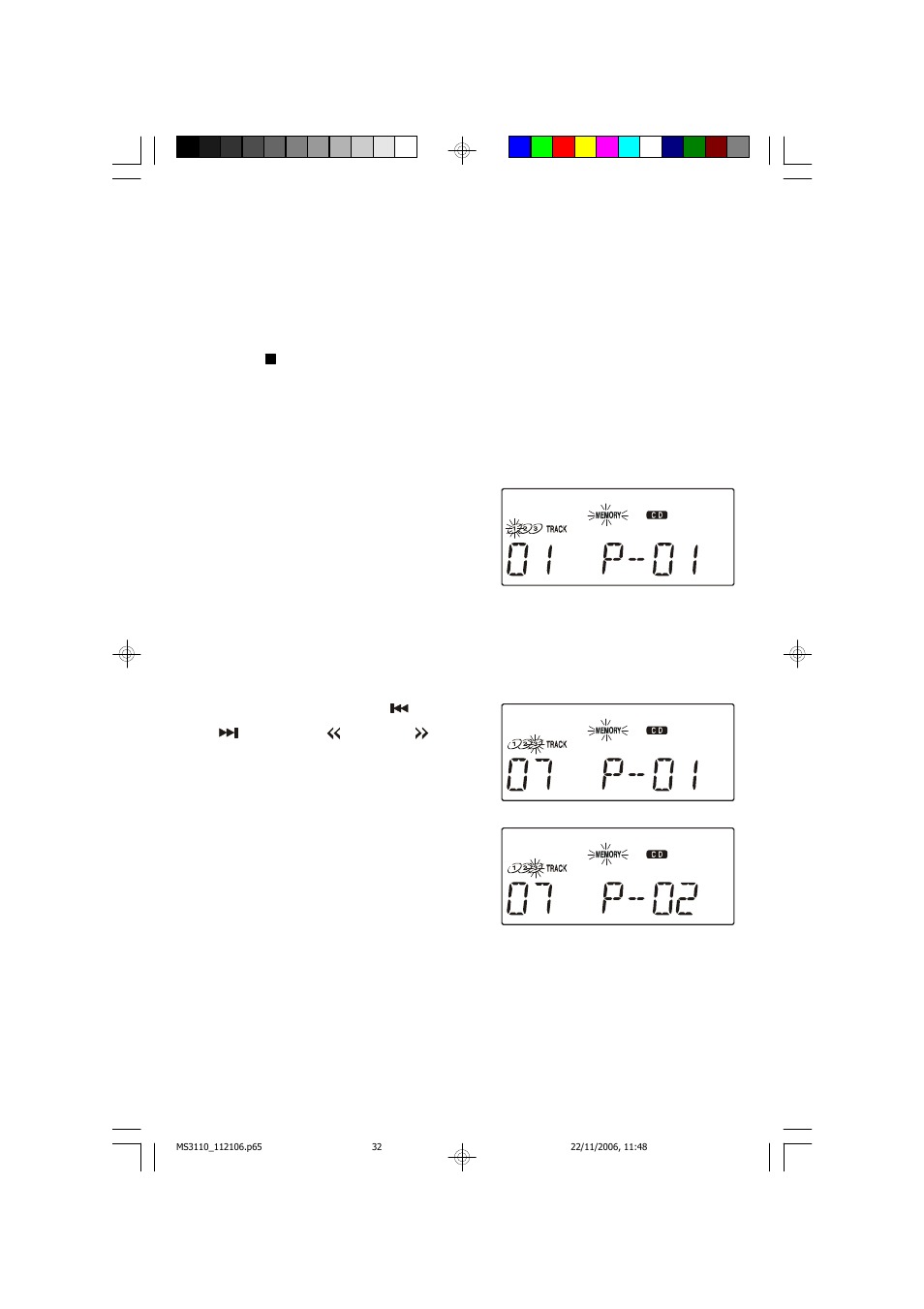 Programmed playback | Emerson Radio MS3110 User Manual | Page 33 / 44